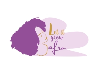 Let it grow afro  logo design by mckris