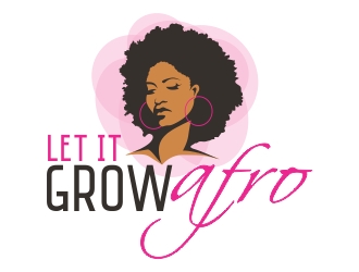 Let it grow afro  logo design by ruki
