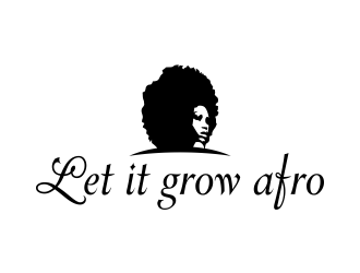 Let it grow afro  logo design by oke2angconcept