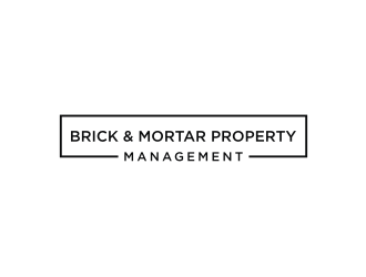 Brick & Mortar Property Management logo design by ohtani15