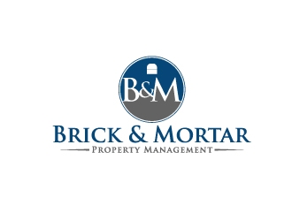 Brick & Mortar Property Management logo design by 35mm