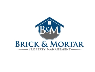 Brick & Mortar Property Management logo design by 35mm