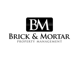 Brick & Mortar Property Management logo design by Lavina