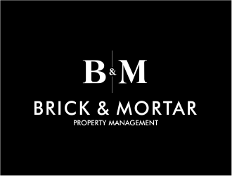 Brick & Mortar Property Management logo design by MariusCC
