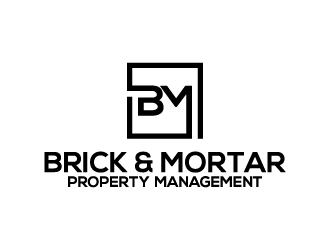 Brick & Mortar Property Management logo design by BrightARTS