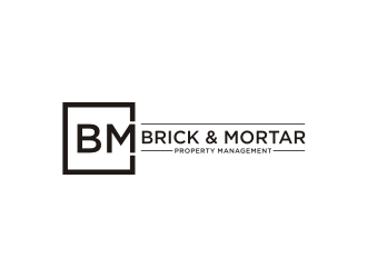 Brick & Mortar Property Management logo design by Franky.