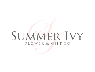 Summer Ivy flower & gift co. logo design by Landung