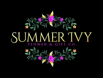Summer Ivy flower & gift co. logo design by LogoInvent
