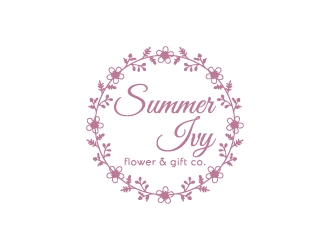 Summer Ivy flower & gift co. logo design by dhika