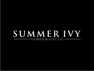Summer Ivy flower & gift co. logo design by Zhafir