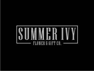 Summer Ivy flower & gift co. logo design by Zhafir