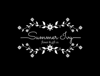 Summer Ivy flower & gift co. logo design by onetm