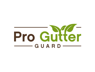 Pro Gutter Guard logo design by Landung