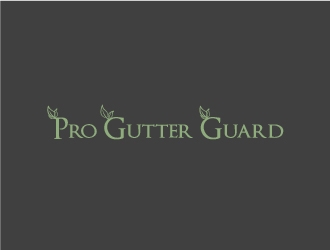 Pro Gutter Guard logo design by DanielGraphics