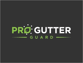 Pro Gutter Guard logo design by Fear