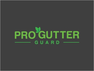 Pro Gutter Guard logo design by Fear