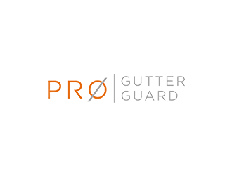 Pro Gutter Guard logo design by checx