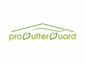 Pro Gutter Guard logo design by Razzi