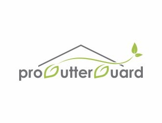 Pro Gutter Guard logo design by Razzi