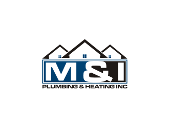 M & I PLUMBING & HEATING INC. logo design by andayani*
