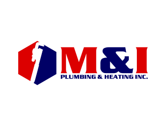 M & I PLUMBING & HEATING INC. logo design by rykos