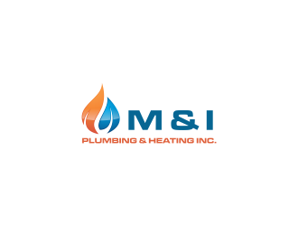 M & I PLUMBING & HEATING INC. logo design by kaylee