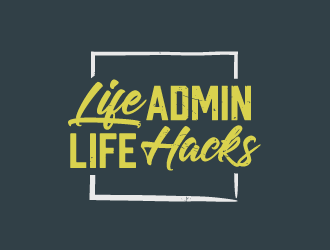 Life Admin Life Hacks logo design by akilis13