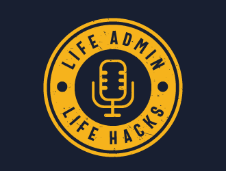 Life Admin Life Hacks logo design by akilis13