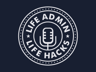 Life Admin Life Hacks logo design by akilis13
