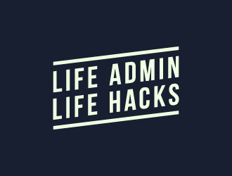 Life Admin Life Hacks logo design by akilis13