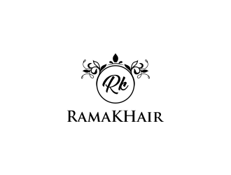 RamaKHair logo design by kaylee