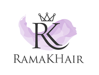 RamaKHair logo design by Coolwanz
