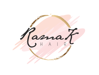 RamaKHair logo design by SmartTaste