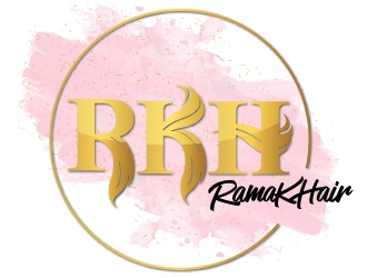 RamaKHair logo design by RIVA