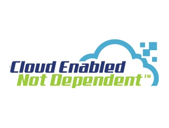 Cloud Enabled Not Dependent  logo design by jaize