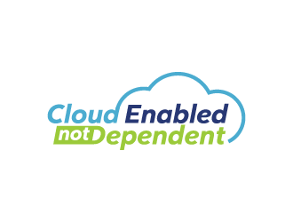 Cloud Enabled Not Dependent  logo design by Fajar Faqih Ainun Najib