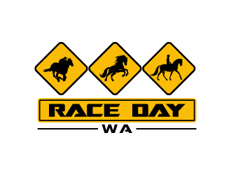 Race Day WA logo design by pencilhand