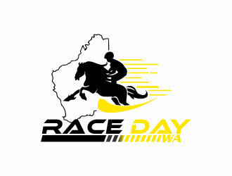 Race Day WA logo design by giphone