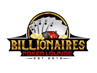 Billionaires Poker Lounge logo design by DreamLogoDesign