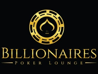 Billionaires Poker Lounge logo design by Suvendu