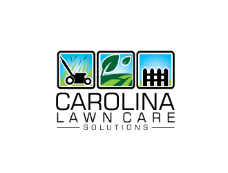 Carolina Lawn Care Solutions logo design by riezra