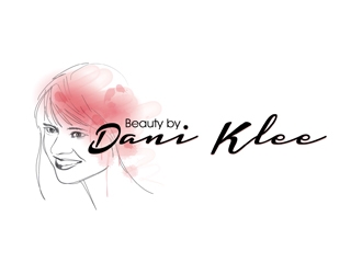 Beauty by Dani Klee logo design by shere