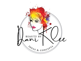 Beauty by Dani Klee logo design by shere