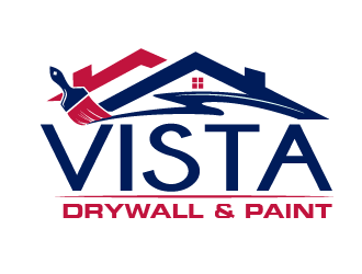 Vista Drywall & Paint logo design by THOR_