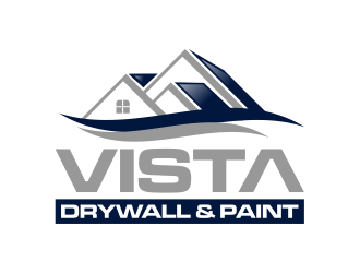 Vista Drywall & Paint logo design by imagine
