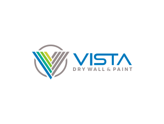 Vista Drywall & Paint logo design by SmartTaste