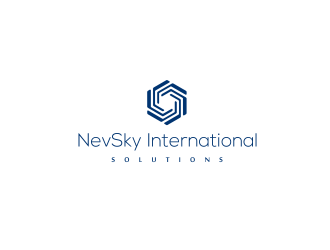 NevSky International Solutions  logo design by DPNKR
