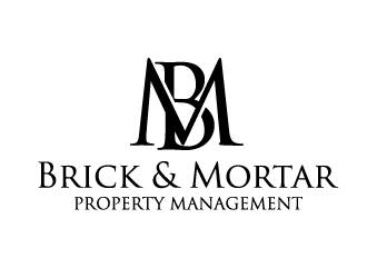 Brick & Mortar Property Management logo design by bezalel