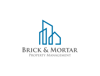 Brick & Mortar Property Management logo design by noviagraphic