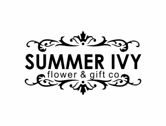 Summer Ivy flower & gift co. logo design by giphone